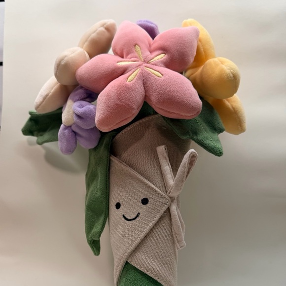 Jellycat Other - Jellycat Amuseables Flower Bouquet Plush 🌸 Soft Stuffed Toy Decor Gift